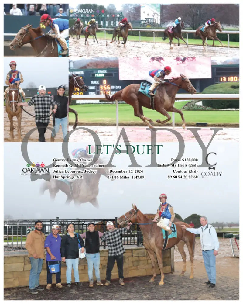 Let’s Duet - 12-15-24 R08 Op Oaklawn Park