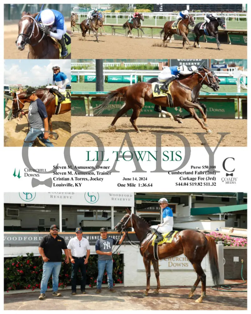 Lil Town Sis - 06-14-24 R09 Cd Churchill Downs