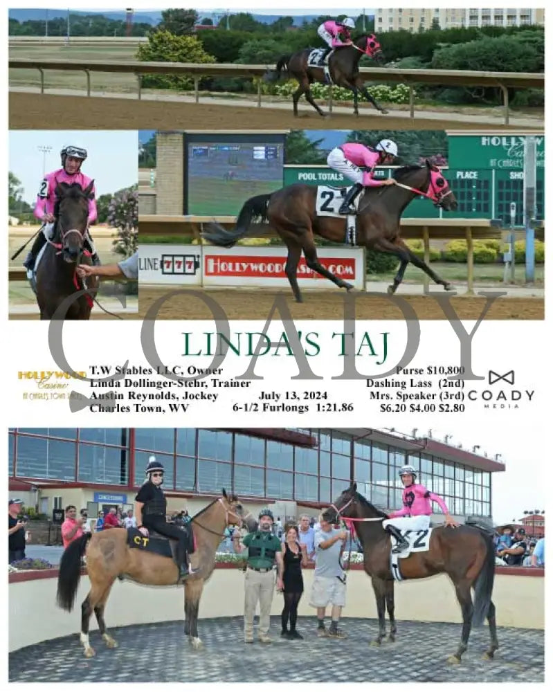 Linda’s Taj - 07-13-24 R01 Ct Hollywood Casino At Charles Town Races