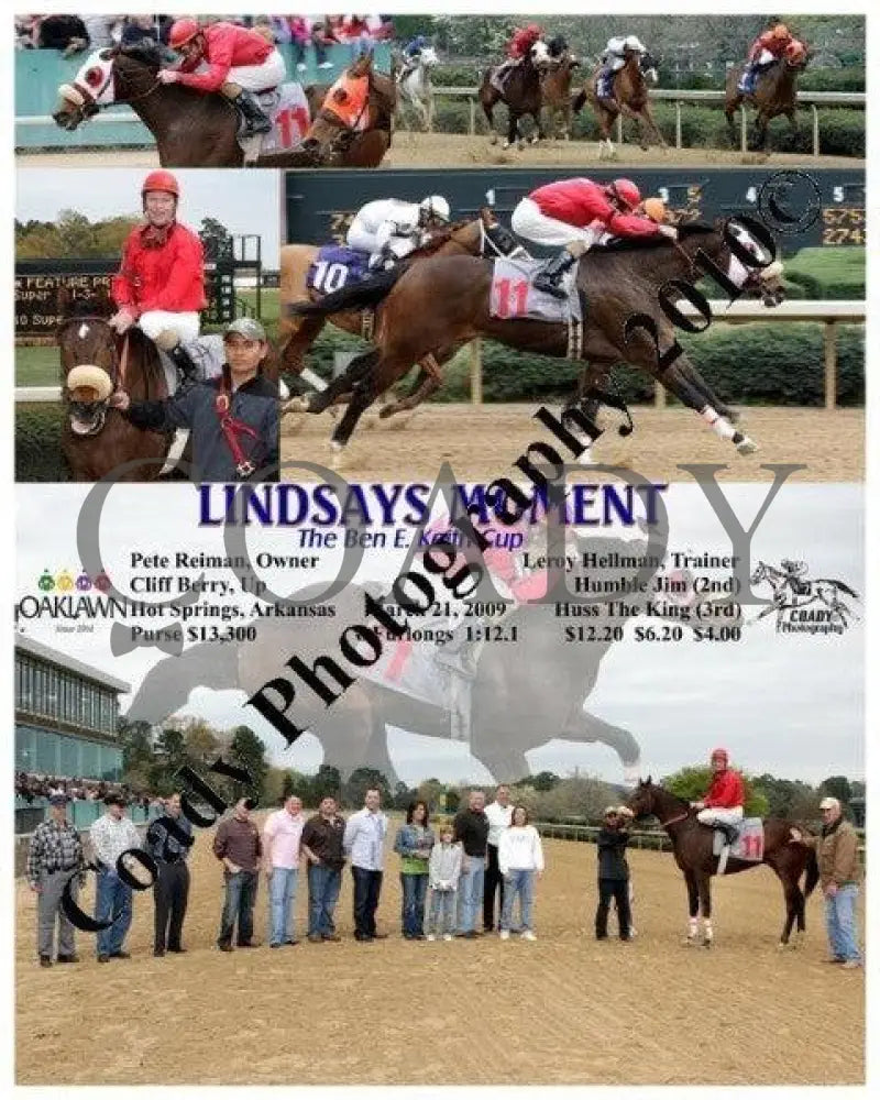 Lindsays Moment - The Ben E. Keith Cup 3 21 Oaklawn Park