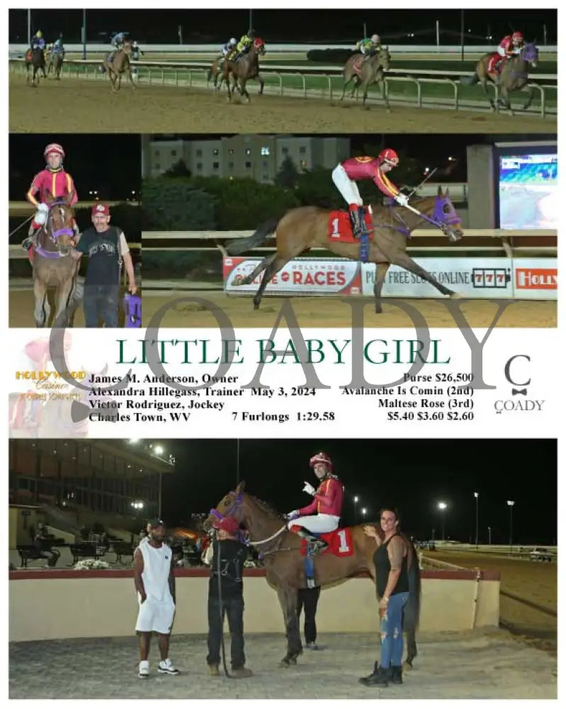 Little Baby Girl - 05-03-24 R04 Ct Hollywood Casino At Charles Town Races