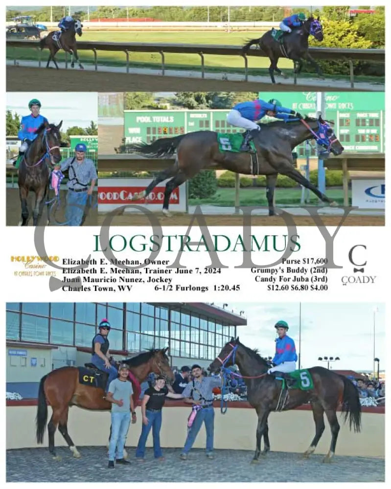 Logstradamus - 06-07-24 R02 Ct Hollywood Casino At Charles Town Races