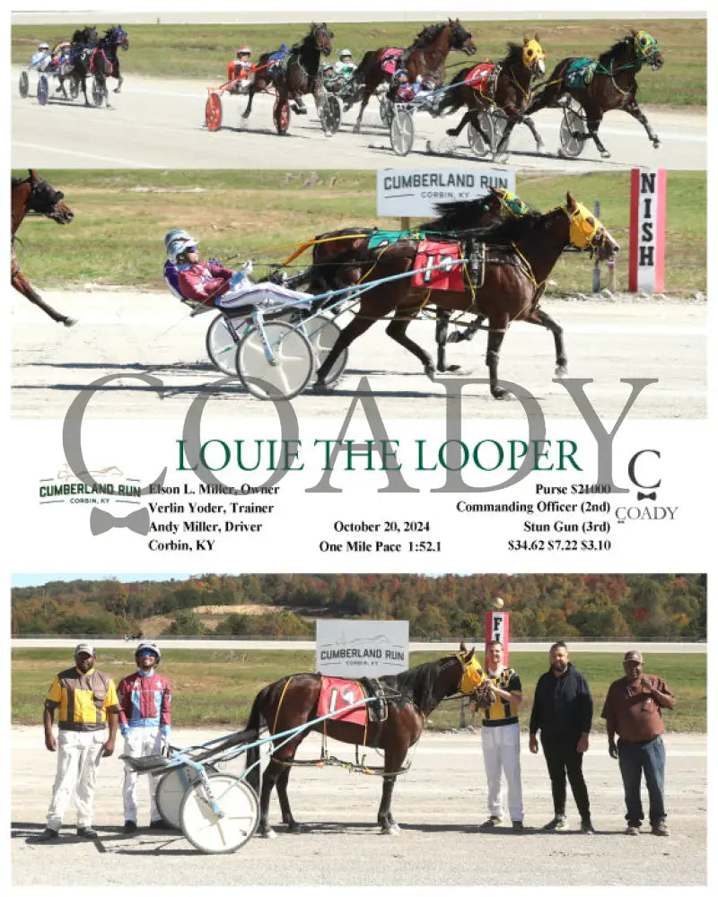 Louie The Looper - 10-20-24 R04 Clr Cumberland Run