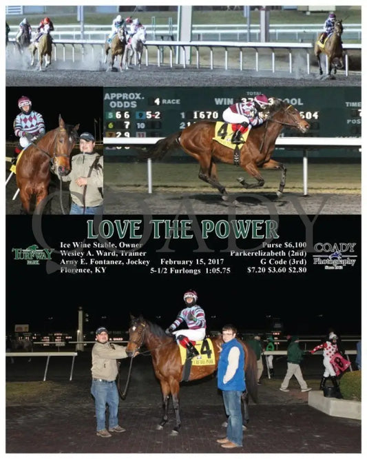 Love The Power - 021517 Race 04 Tp Turfway Park