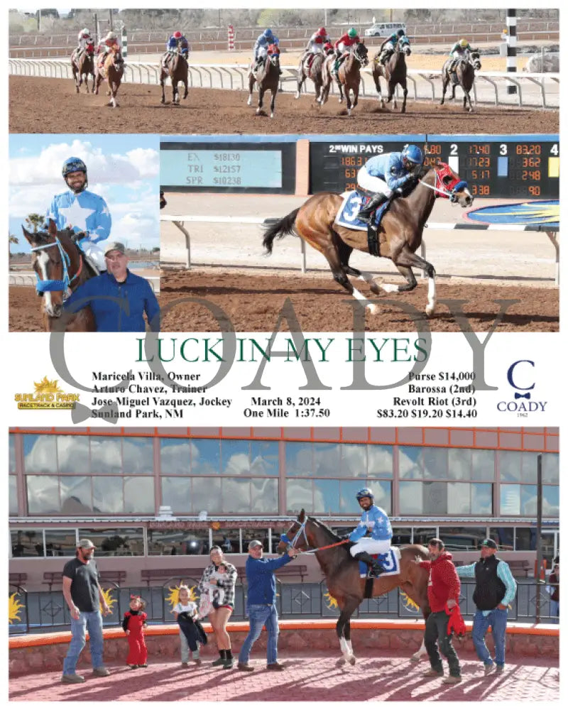 Luck In My Eyes - 03 - 08 - 24 R08 Sun Sunland Park