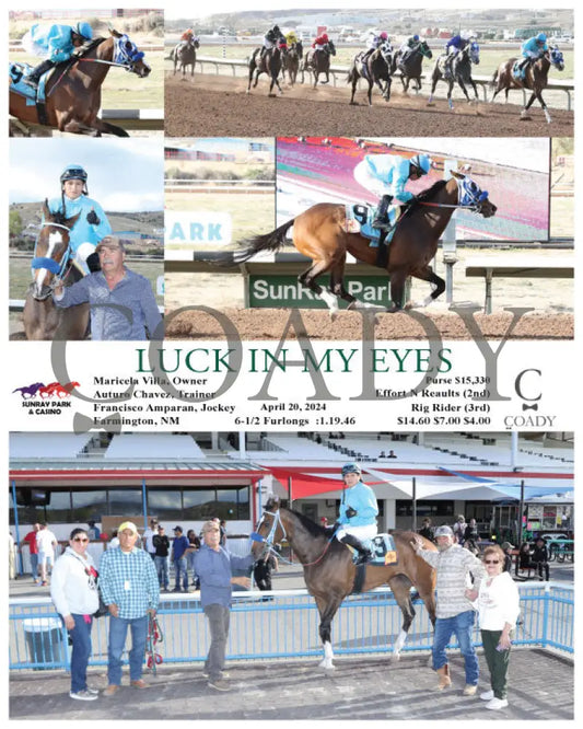 Luck In My Eyes - 04 - 20 - 24 R12 Srp Sunray Park