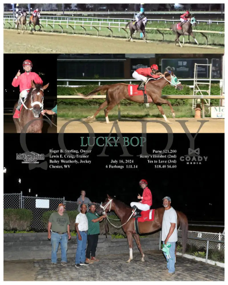 Lucky Bop - 07-16-24 R07 Mnr Mountaineer Park