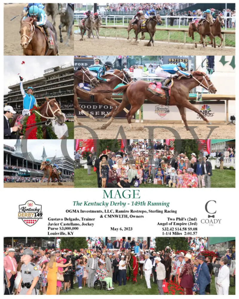 Mage - The Kentucky Derby 149Th Running 05-06-23 R12 Cd Churchill Downs