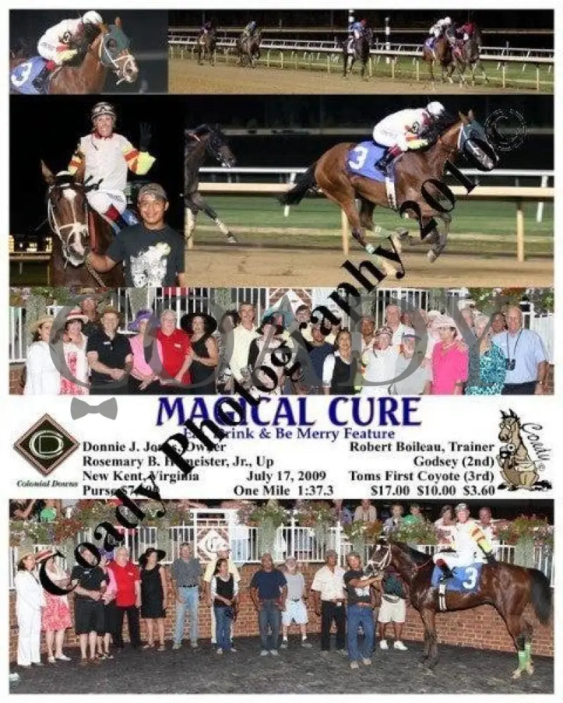 Magical Cure - Eat Drink & Be Merry Feature Colonial Downs