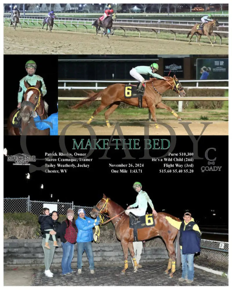 Make The Bed - 11-26-24 R03 Mnr Mountaineer Park