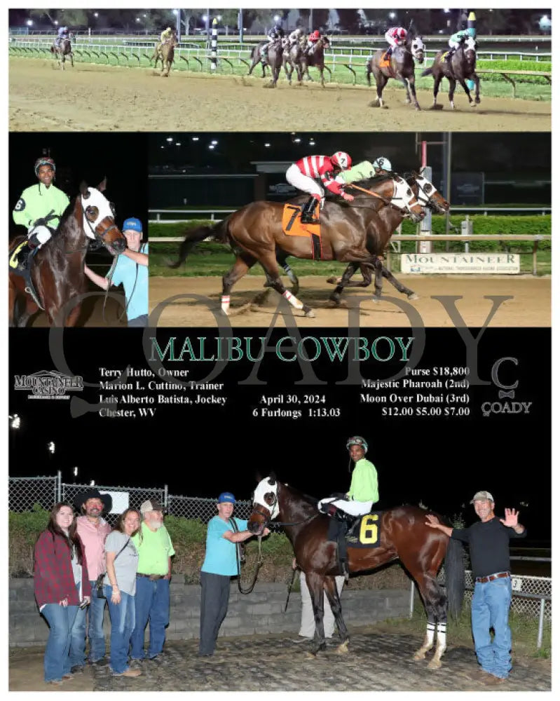 Malibu Cowboy - 04-30-24 R08 Mnr Mountaineer Park