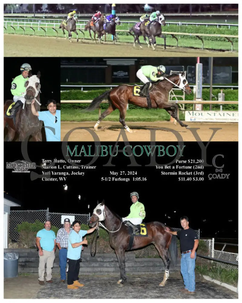 Malibu Cowboy - 05-27-24 R07 Mnr Mountaineer Park