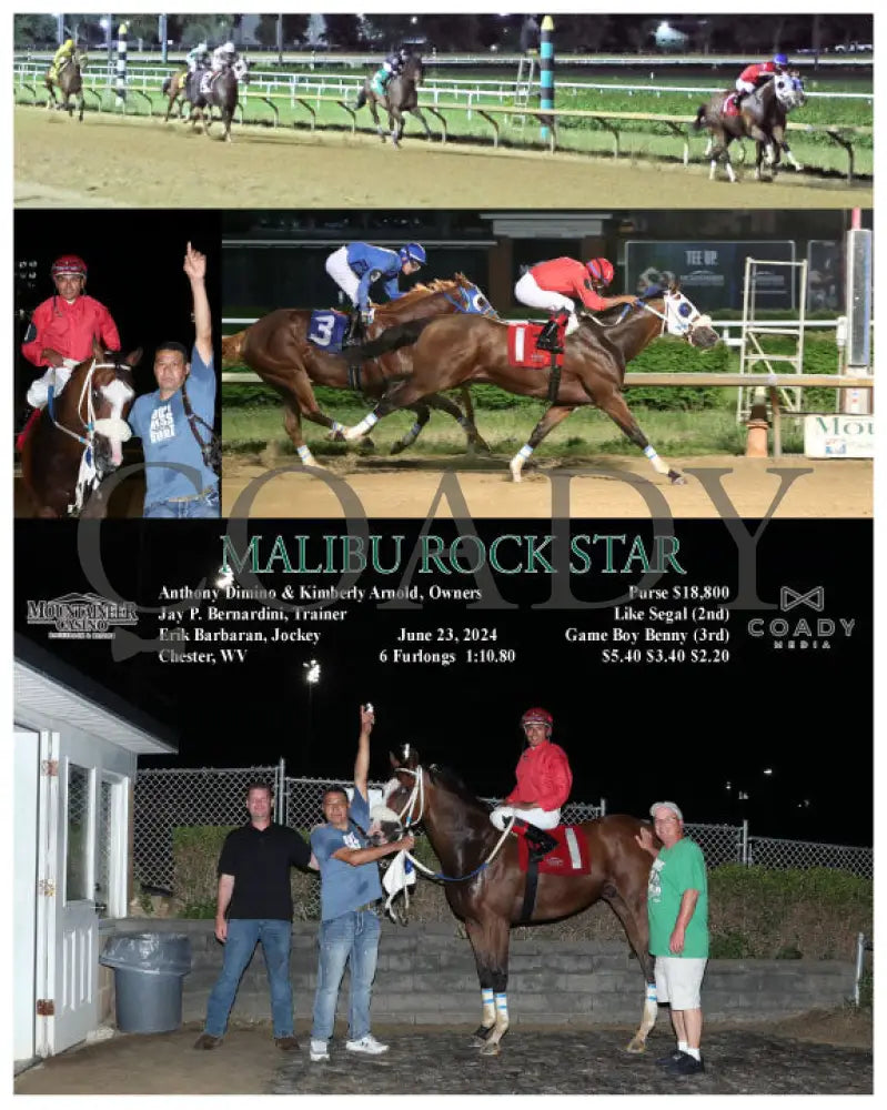 Malibu Rock Star - 06-23-24 R07 Mnr Mountaineer Park