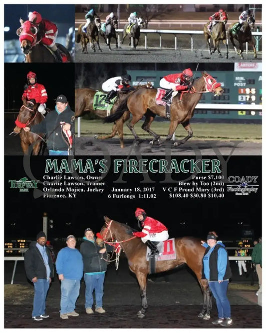 Mama’s Firecracker - 011817 Race 02 Tp Turfway Park