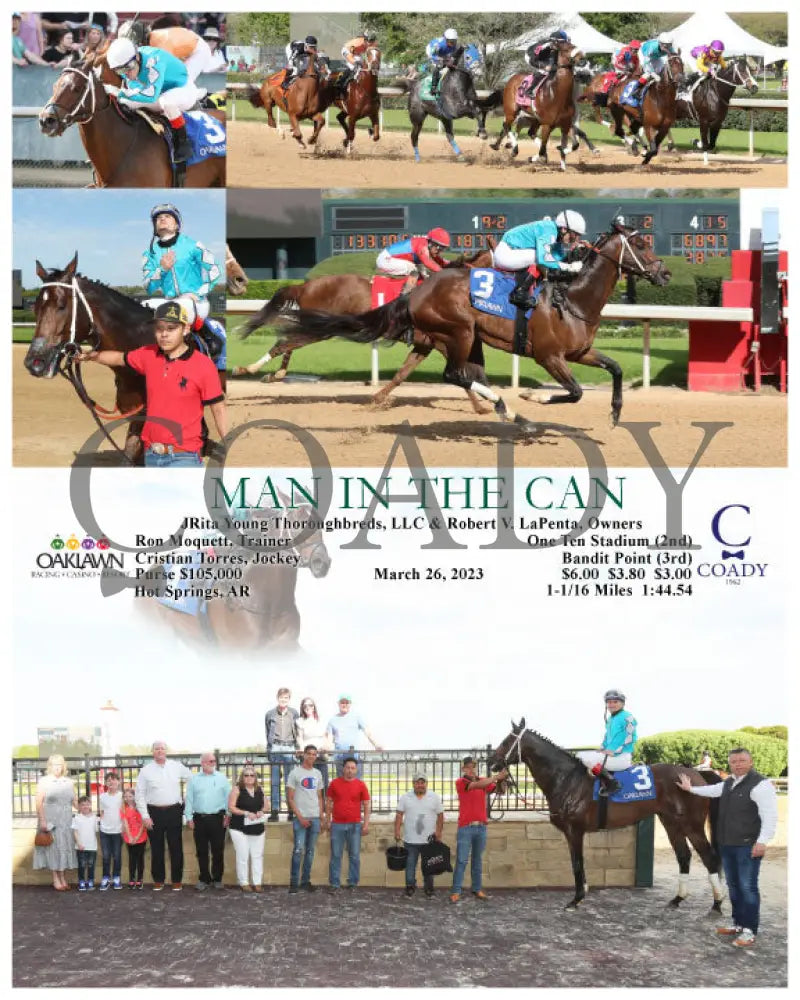 Man In The Can - 03-26-23 R08 Op Oaklawn Park