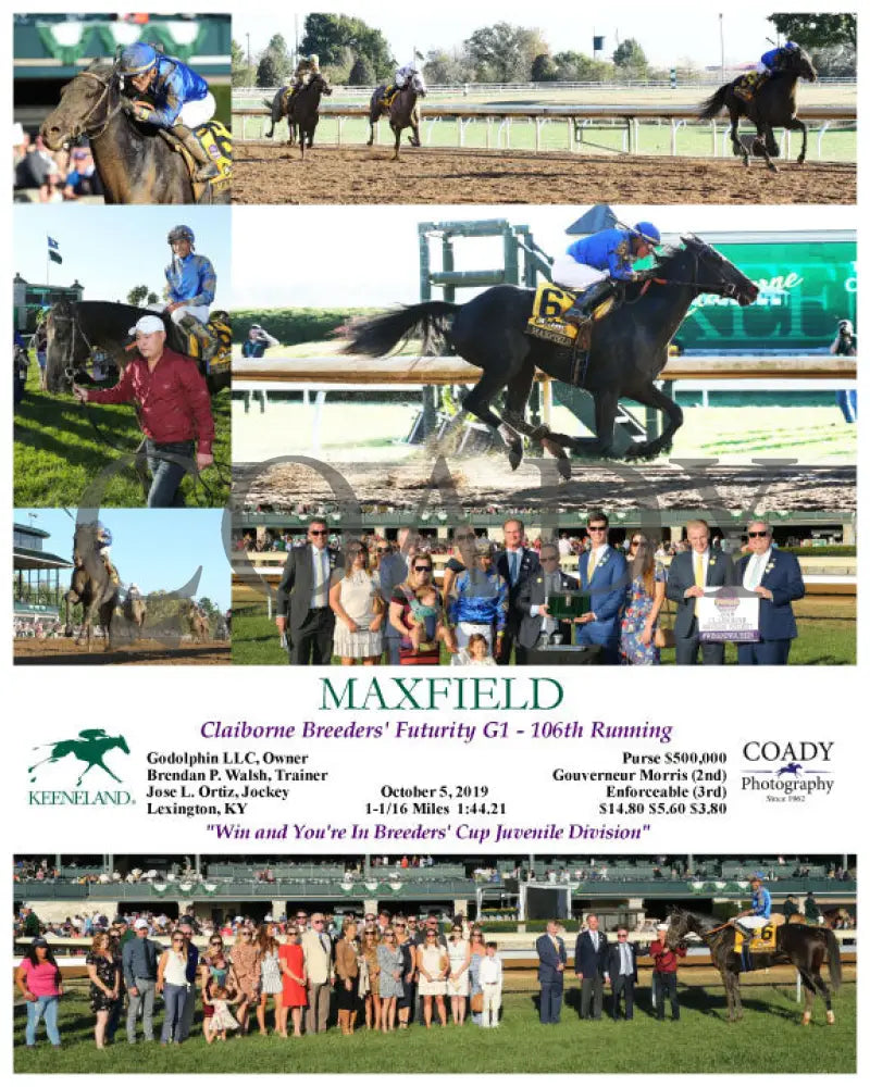 Maxfield - Claiborne Breeders’ Futurity G1 106Th Running 10-05-19 R09 Kee Keeneland