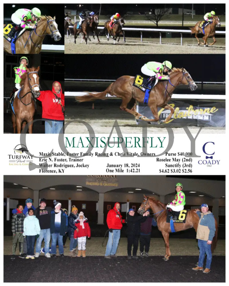 Maxisuperfly - 01-18-24 R02 Tp Turfway Park