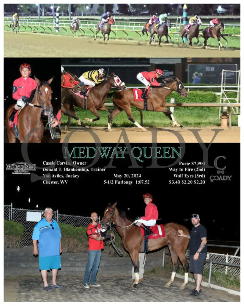 Medway Queen - 05-20-24 R08 Mnr Mountaineer Park