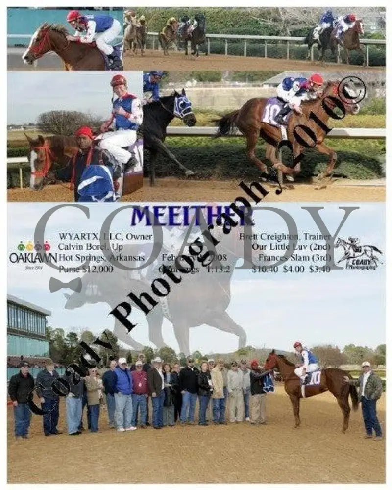 Meeither - 2 1 2008 Oaklawn Park