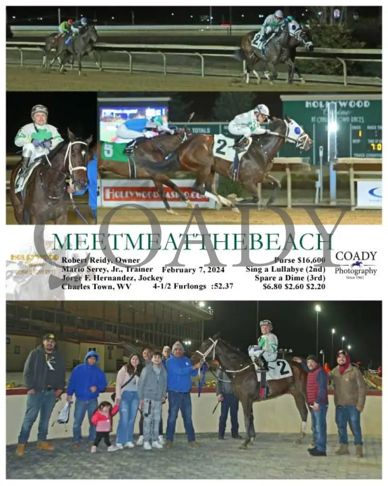 Meetmeatthebeach - 02-07-24 R01 Ct Hollywood Casino At Charles Town Races