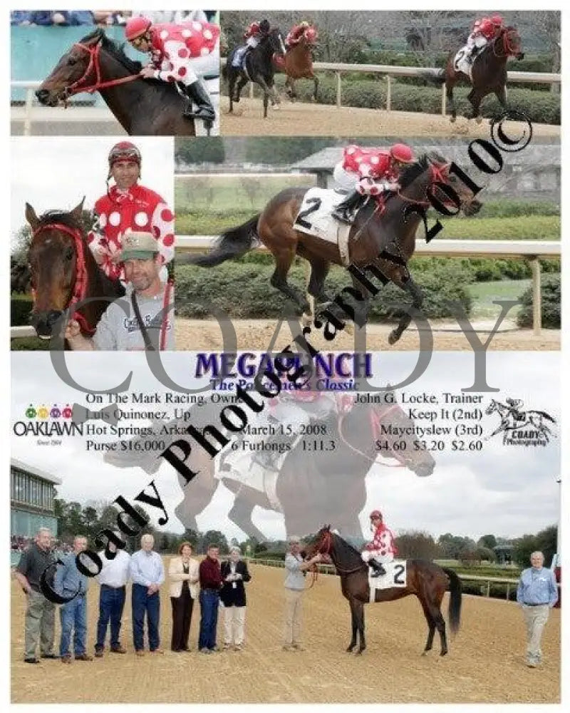 Megapunch - The Policemen S Classic 3 15 200 Oaklawn Park
