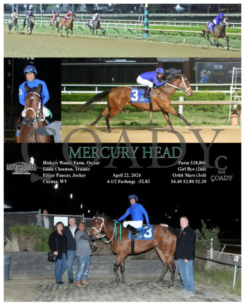 Mercury Head - 04 - 22 - 24 R07 Mnr Mountaineer Park