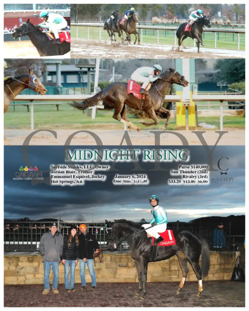 Midnight Rising - 01-06-24 R10 Op Oaklawn Park