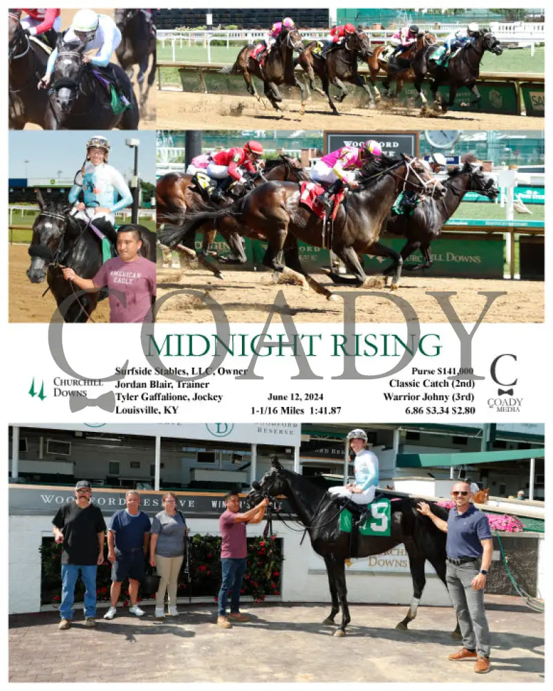 Midnight Rising - 06-12-24 R08 Cd Churchill Downs