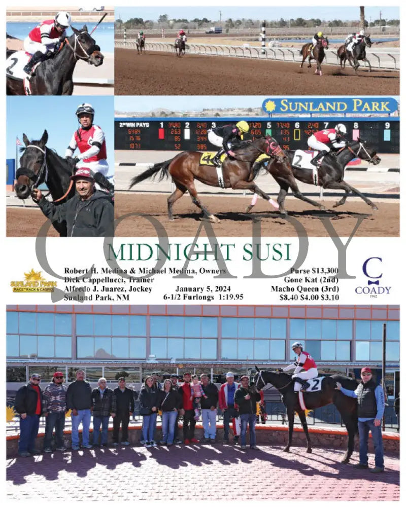 Midnight Susi - 01-05-24 R01 Sun Sunland Park