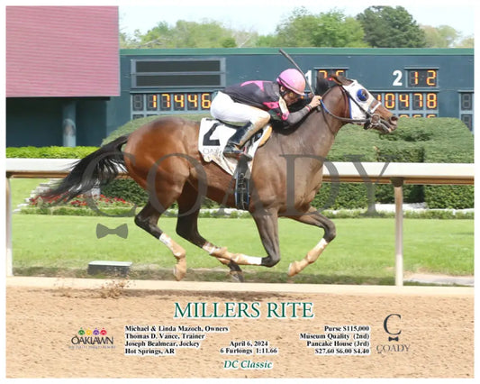 Millers Rite - 040624 Race 06 Op A Oaklawn Park