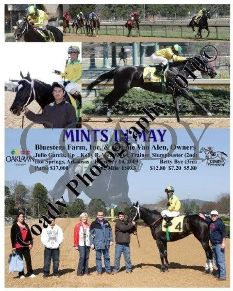 Mints In May - 2 14 2009 Oaklawn Park