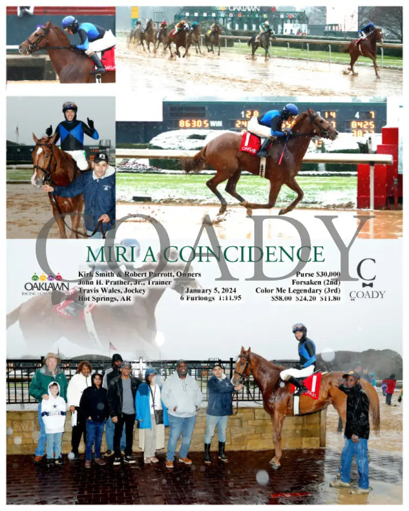 Miri A Coincidence - 01-05-24 R02 Op Oaklawn Park