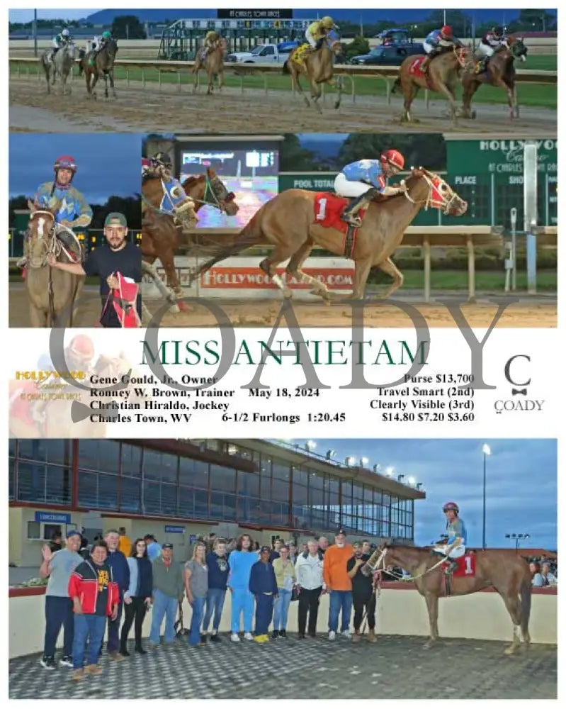 Miss Antietam - 05-18-24 R02 Ct Hollywood Casino At Charles Town Races