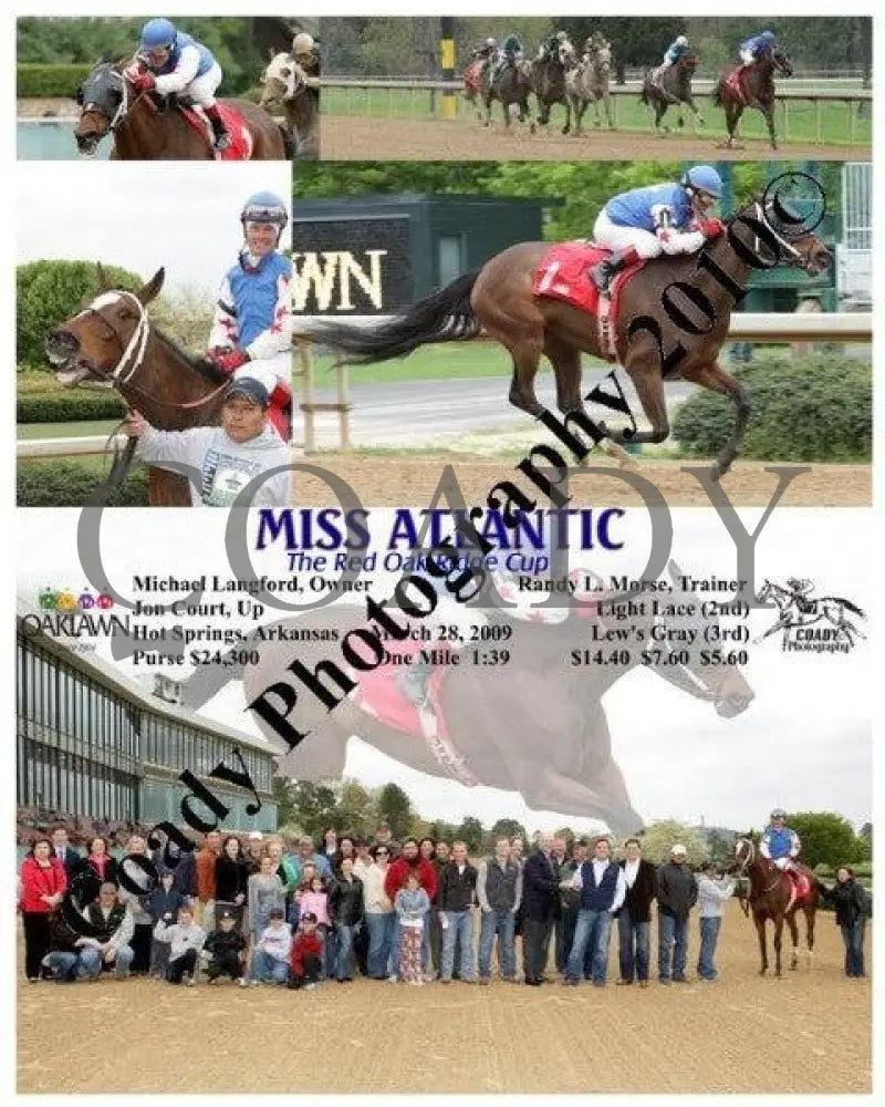 Miss Atlantic - The Red Oak Ridge Cup 3 28 2 Oaklawn Park