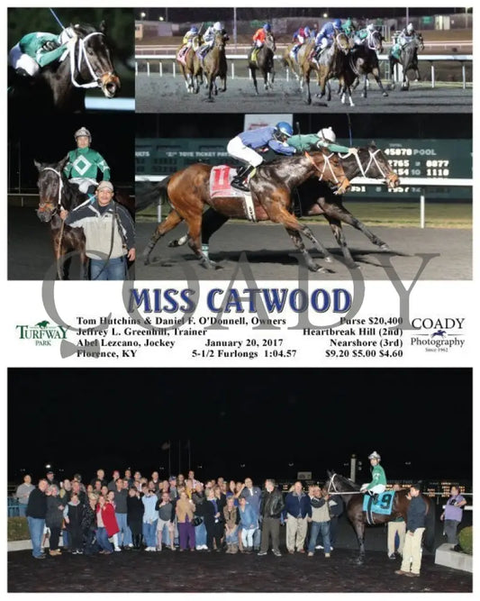 Miss Catwood - 012017 Race 08 Tp Turfway Park