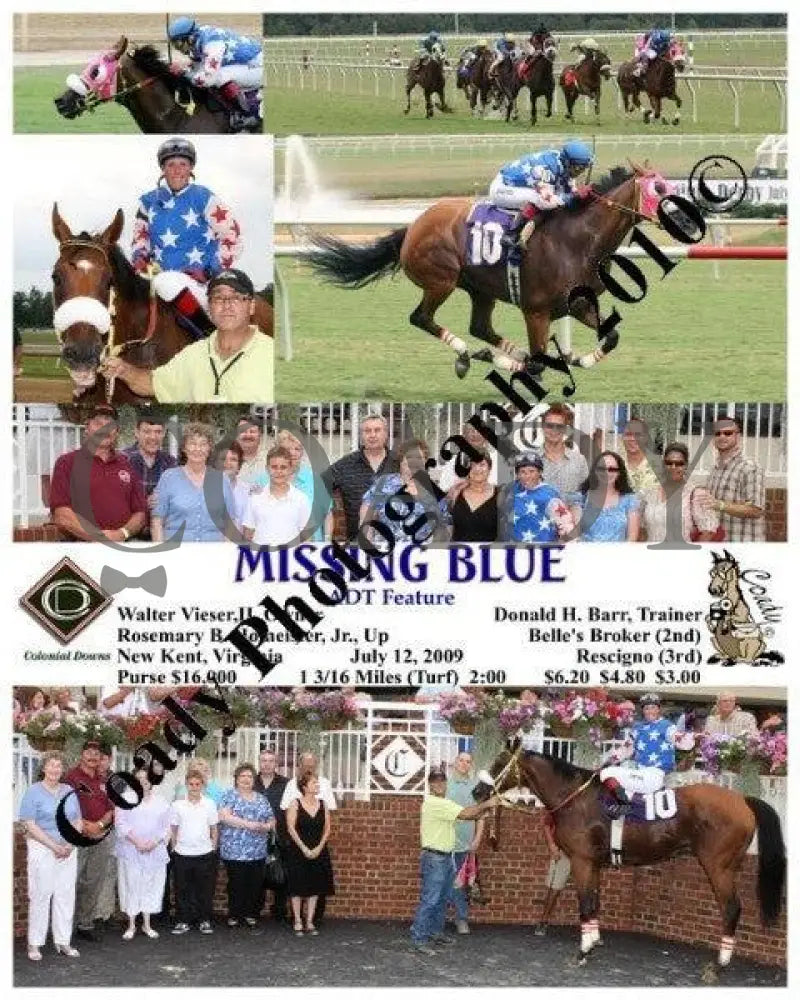 Missing Blue - Adt Feature 7 12 2009 Colonial Downs