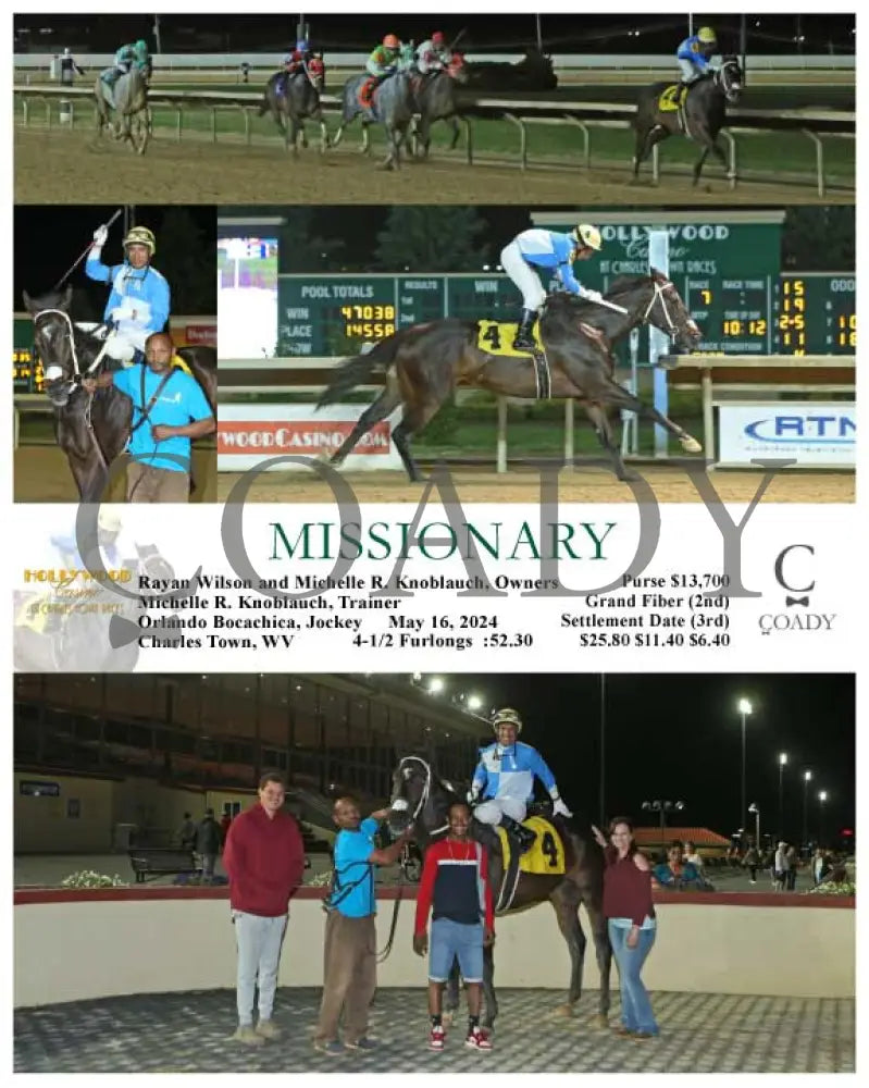 Missionary - 05-16-24 R07 Ct Hollywood Casino At Charles Town Races