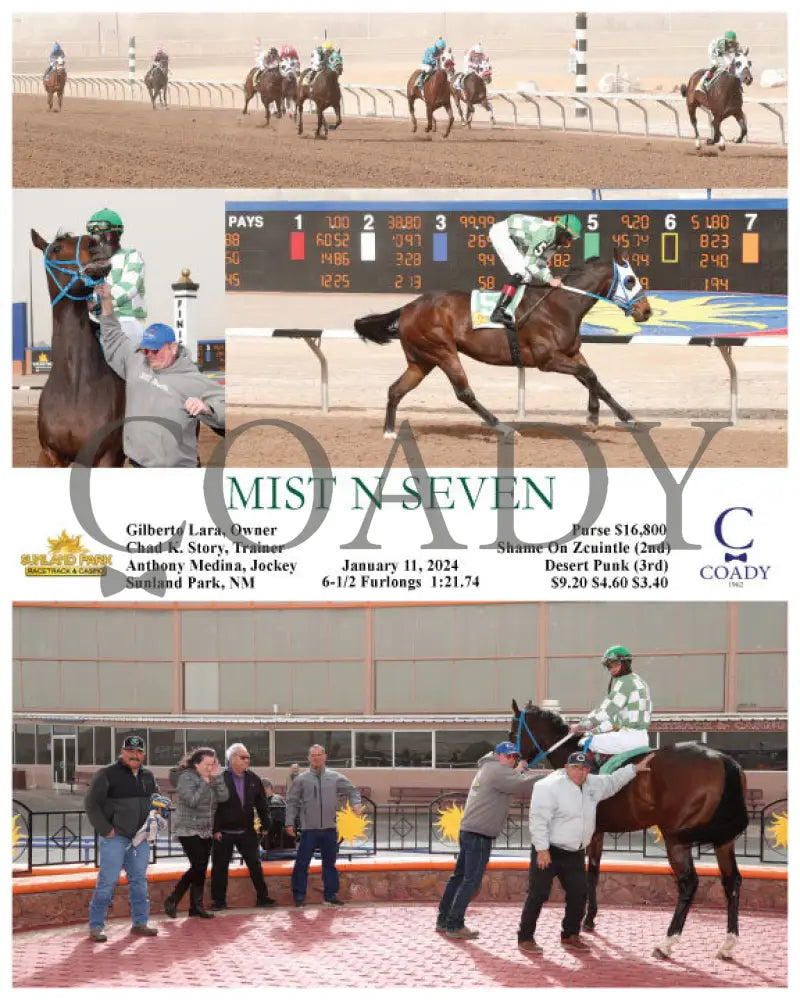 Mist N Seven - 01-11-24 R01 Sun Sunland Park