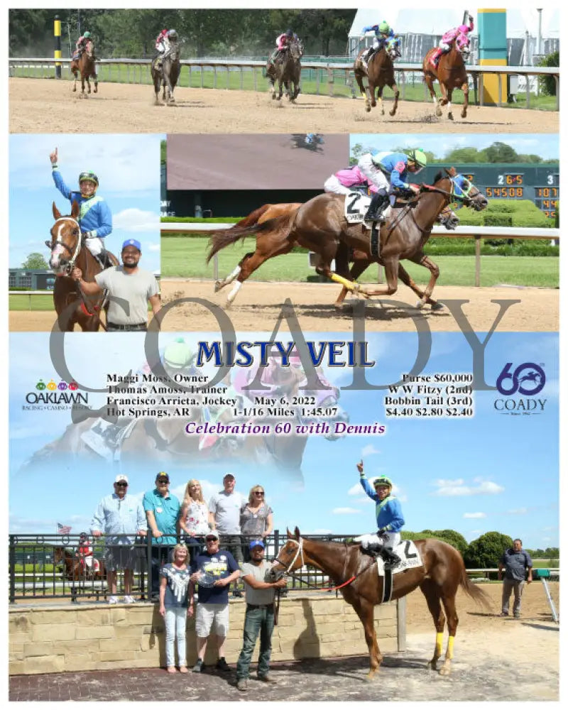 Misty Veil - 05-06-22 R06 Op Oaklawn Park