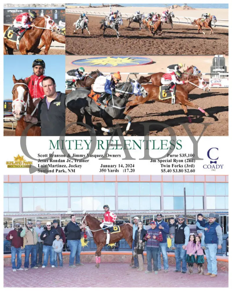 Mitey Relentless - 01-14-24 R07 Sun Sunland Park