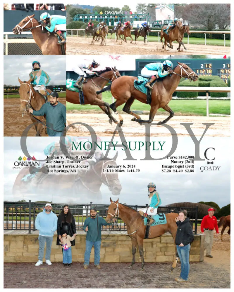 Money Supply - 01-06-24 R08 Op Oaklawn Park