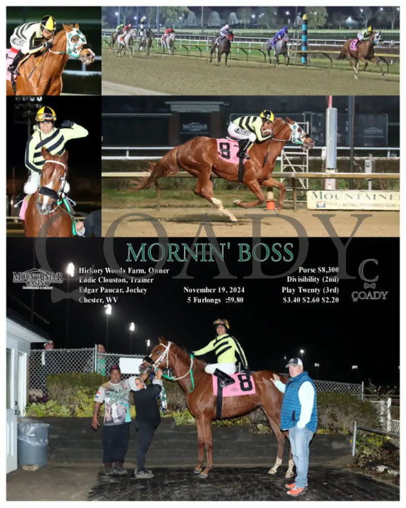 Mornin’ Boss - 11-19-24 R02 Mnr Mountaineer Park