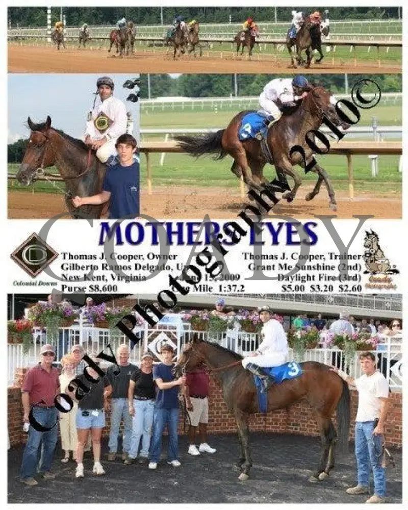 Mothers Eyes - 6 15 2009 Colonial Downs