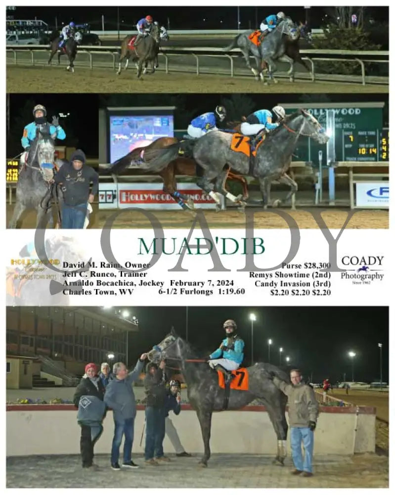 Muad’dib - 02-07-24 R07 Ct Hollywood Casino At Charles Town Races