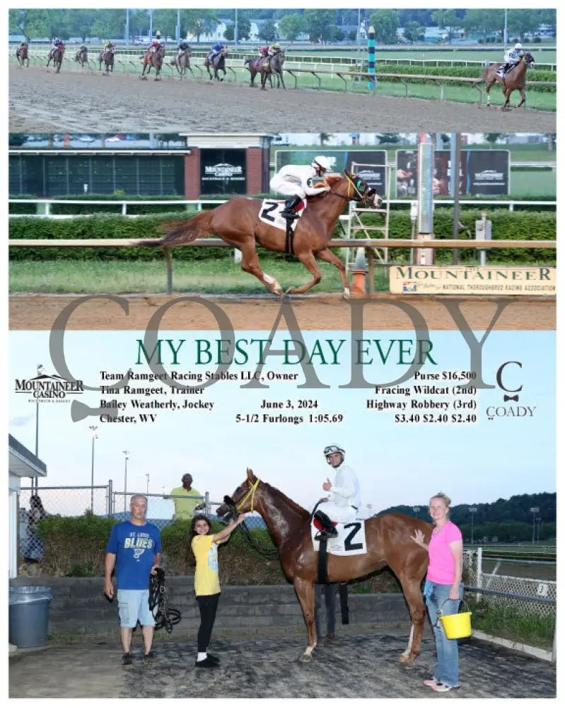 My Best Day Ever - 06-03-24 R04 Mnr Mountaineer Park