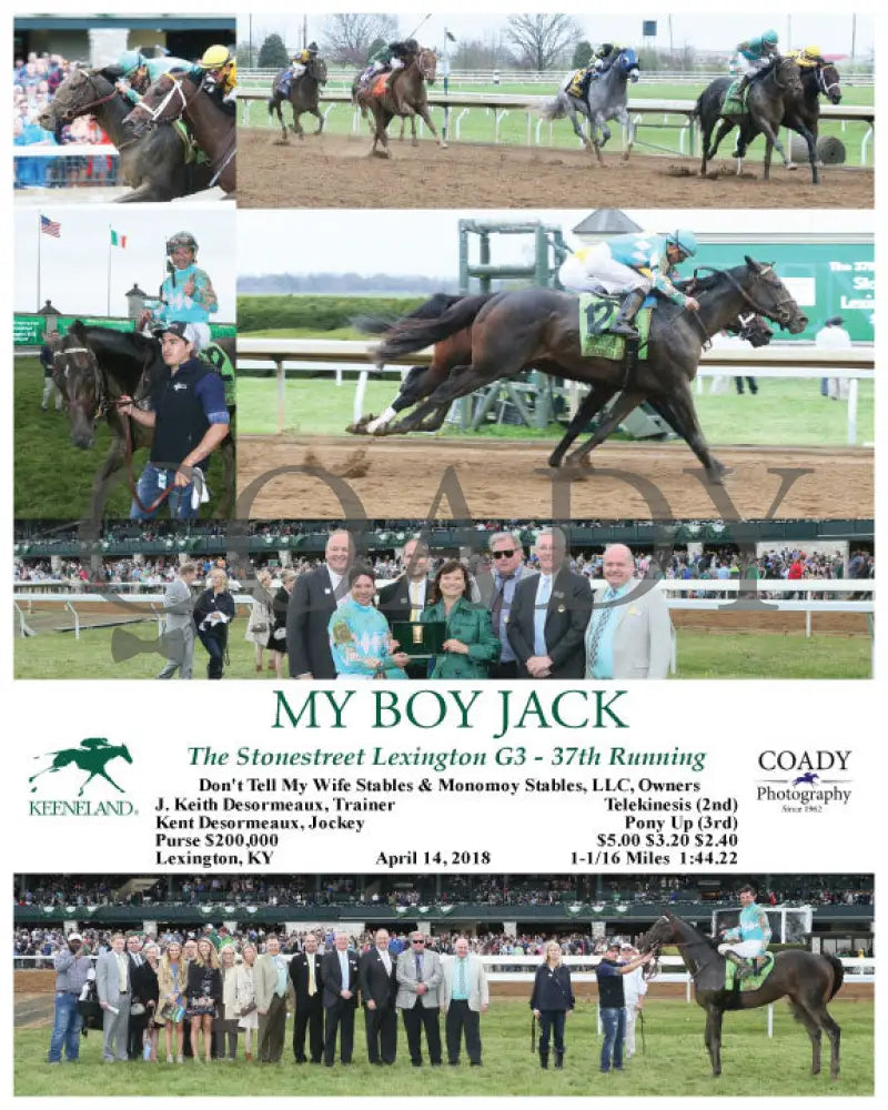 My Boy Jack - 041418 Race 09 Kee Keeneland