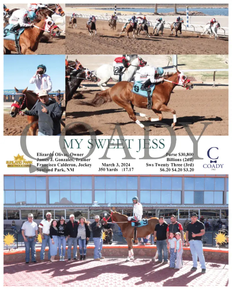 My Sweet Jess - 03 - 03 - 24 R07 Sun Sunland Park