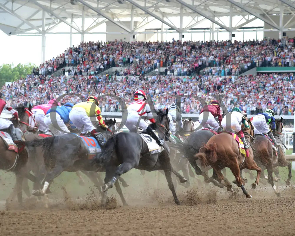 Mystik Dan - The Kentucky Derby G1 150Th Running 05-04-24 R12 Churchill Downs First Turn 02 Ashley