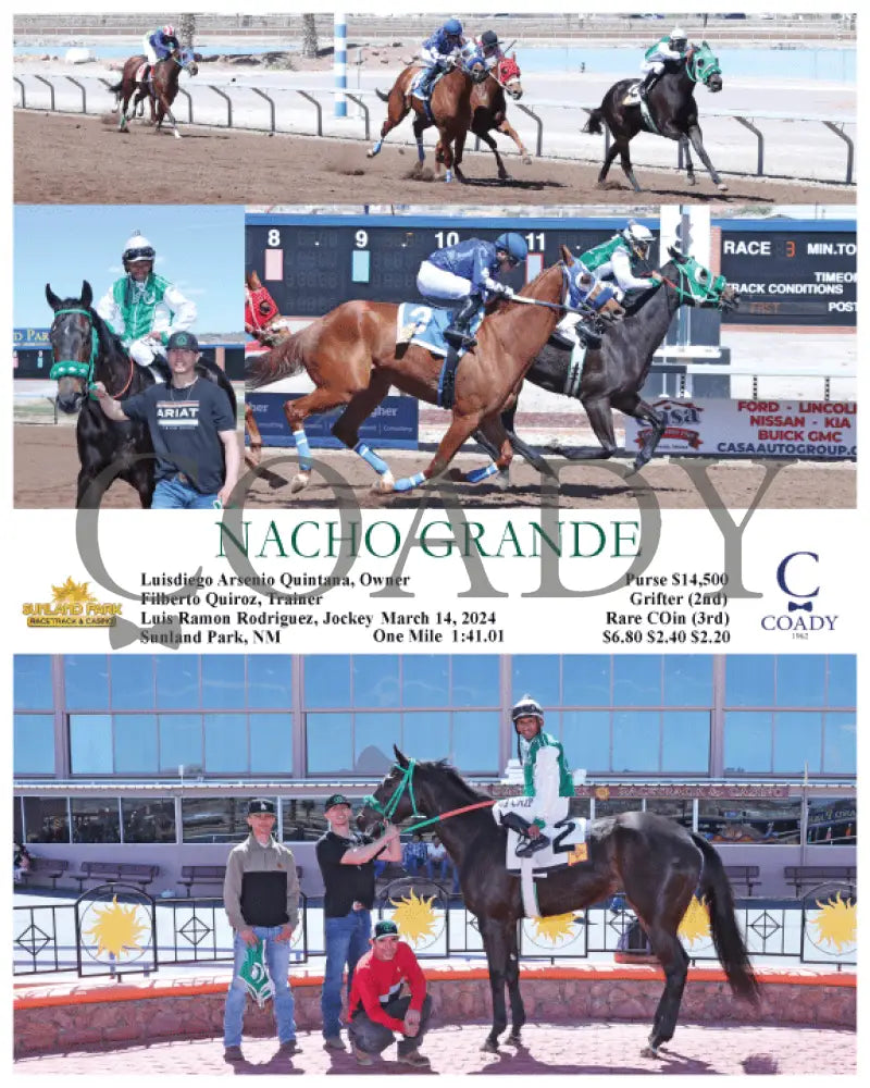 Nacho Grande - 03 - 14 - 24 R03 Sun Sunland Park