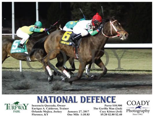 National Defence - 012717 Race 02 Tp Turfway Park